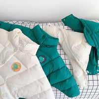 Cartoon dinosaur children's down jacket