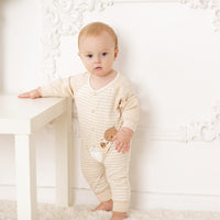 Newborn one-piece cotton dress