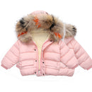 1 year old baby girl's hand-stuffed cotton coat